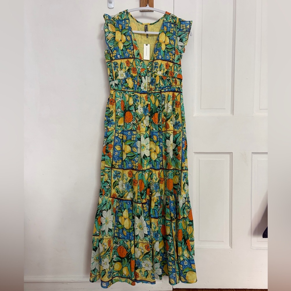 Anthropologie The Peregrine Midi Dress NWT XS - Picture 6 of 12